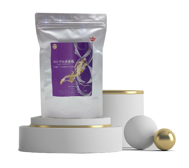 赤ミミズ　乾燥層粉末（ＬＲ末III）super red worm　ルンブル赤金龍 2袋