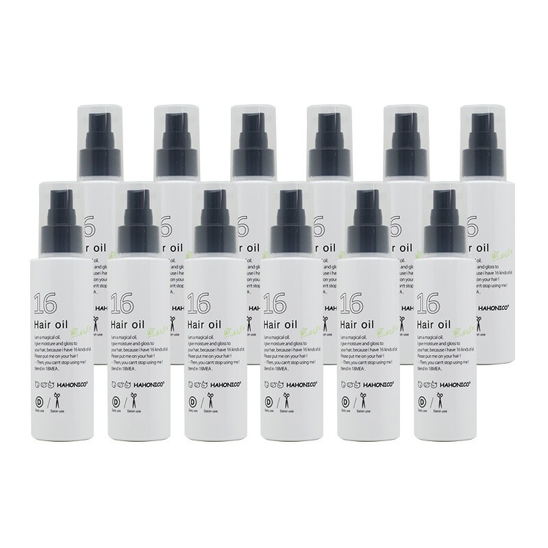 【正規品】十六油 120ml 12個セット 洗い流さないトリートメント ヘアオイル