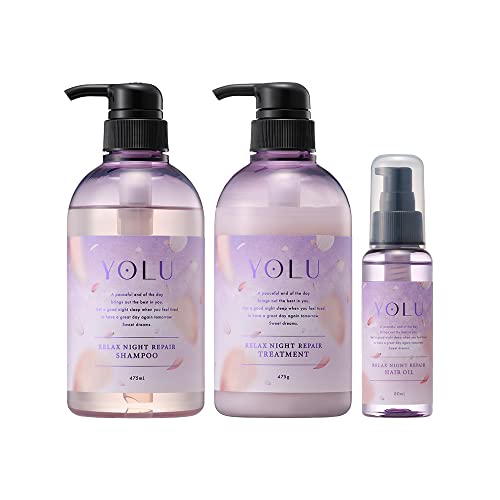 サクラ 3点セット シャンプー トリートメント ヘアオイル 【リラックスナイトリペア】