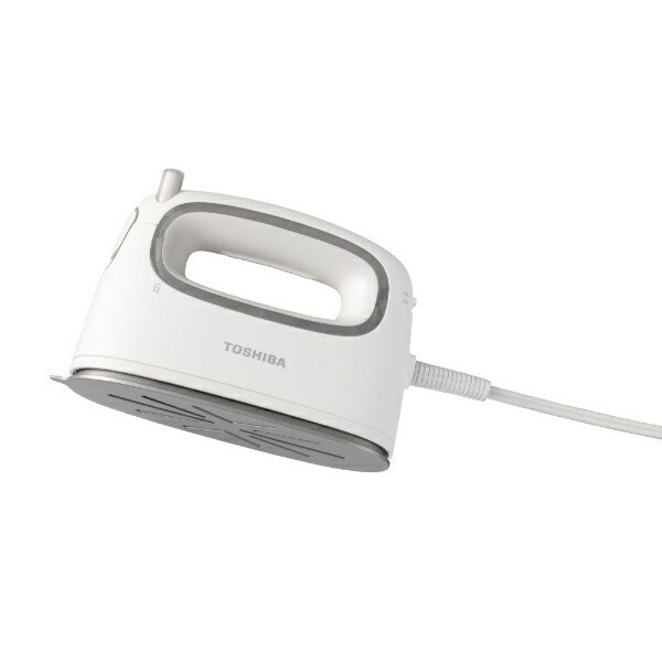 TAS-MV7 ホワイト La・Coo S(ラクーエス) コードつき衣類スチーマー