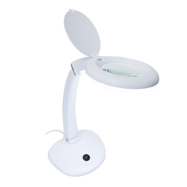 30LEDライト付きスタンドルーペ LEST24CWH