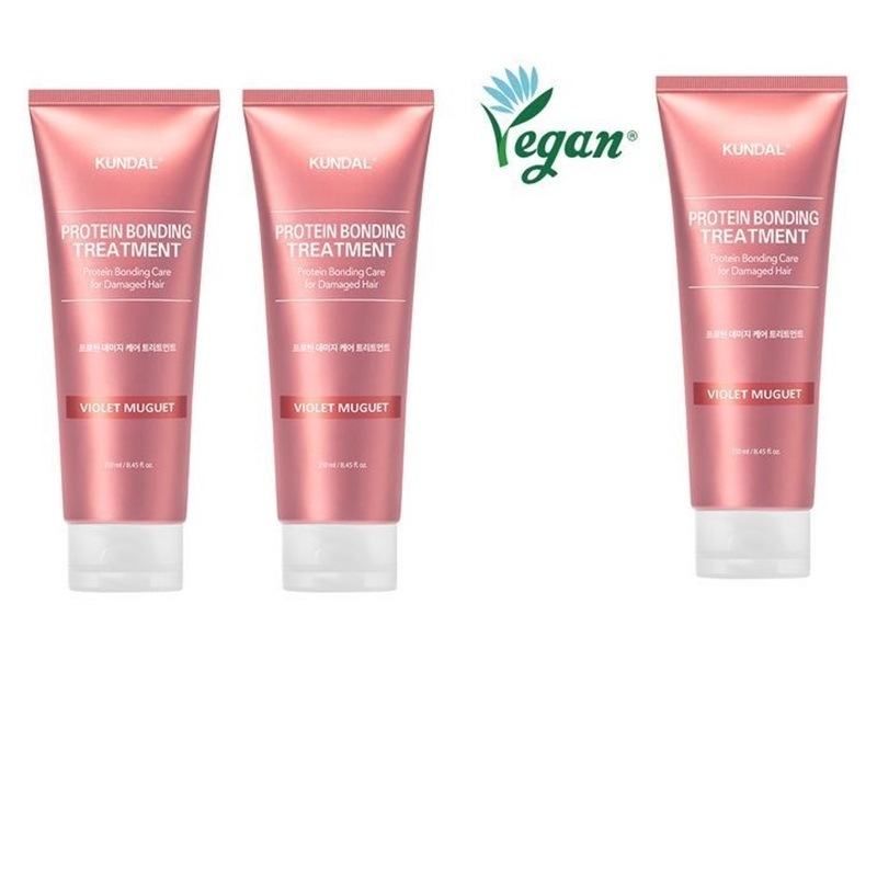熱保護 プロテイン ダメージケア トリートメント バイオレット ミュゲ 250ml 2+1