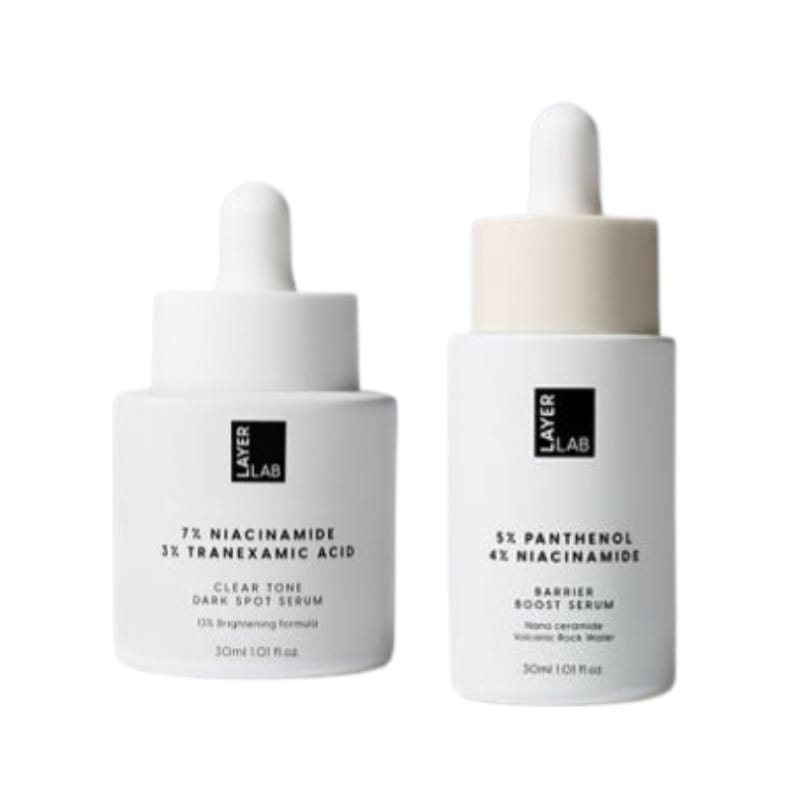 [25SS/新作]シミ跡クリアセラム 30ml+ニオソーム パンテノール 5% セラム 30ml