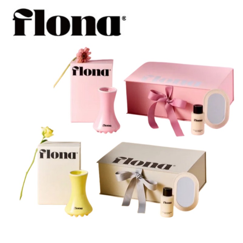 セラミック カーサ, ボディクリーム30ml ,手鏡 セット ( フェイス&頭皮マッサージツール ) ( イエロー/ピンク )