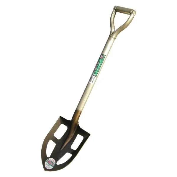 トンボ ラクワン穴明丸 園芸道具 ショベル パイプ柄