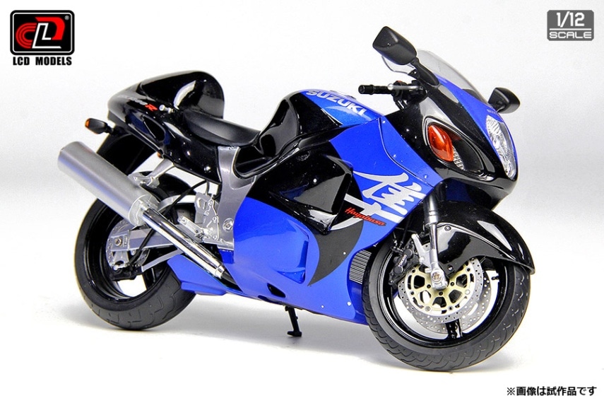 LCD MODELS 1/12 Suzuki GSX1300R Hayabusa 2001(Blue and Black color)【LCD-M03-BB】 ミニカー LCD-M03-BB スズキ