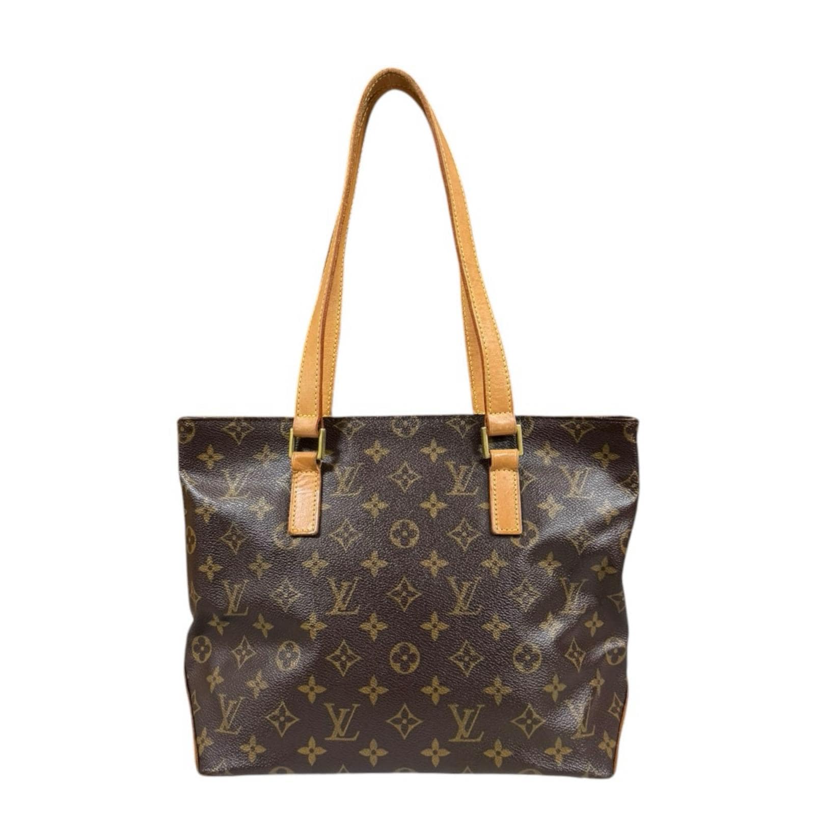ルイヴィトン カバピアノ モノグラム トートバッグ モノグラムキャンバス M51148 ブラウン LOUIS VUITTON 中古