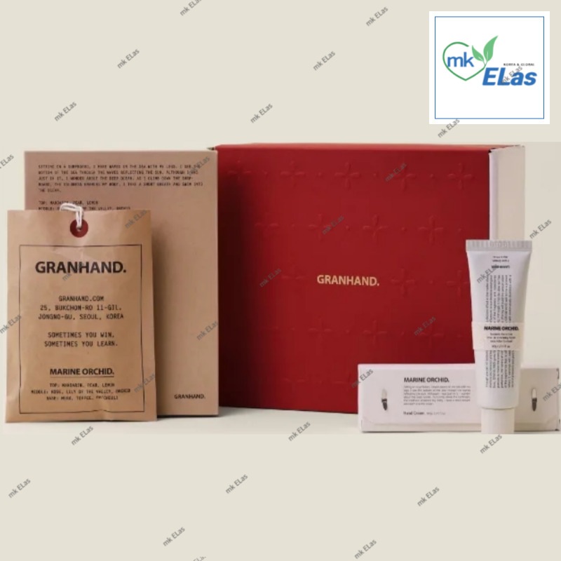 [ギフトセット] ハンドクリーム 60g + サシェ 40g (マリンオーキッド / スージーサーモン) 韓国正規品 5,800円