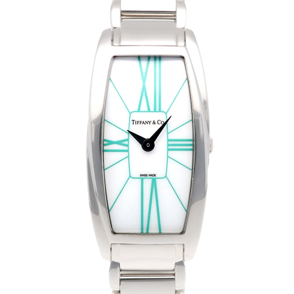 ティファニー ジェメア 腕時計 ステンレススチール クオーツ 磨き直し済 1年保証 TIFFANY&Co. 中古 美品