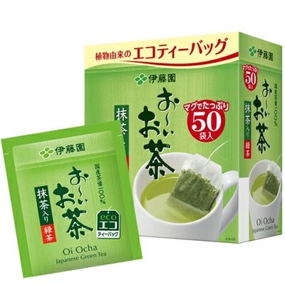 伊藤園 おいお茶 エコティーバッグ 緑茶 90g(50袋)10箱【34営業日以内に出荷】