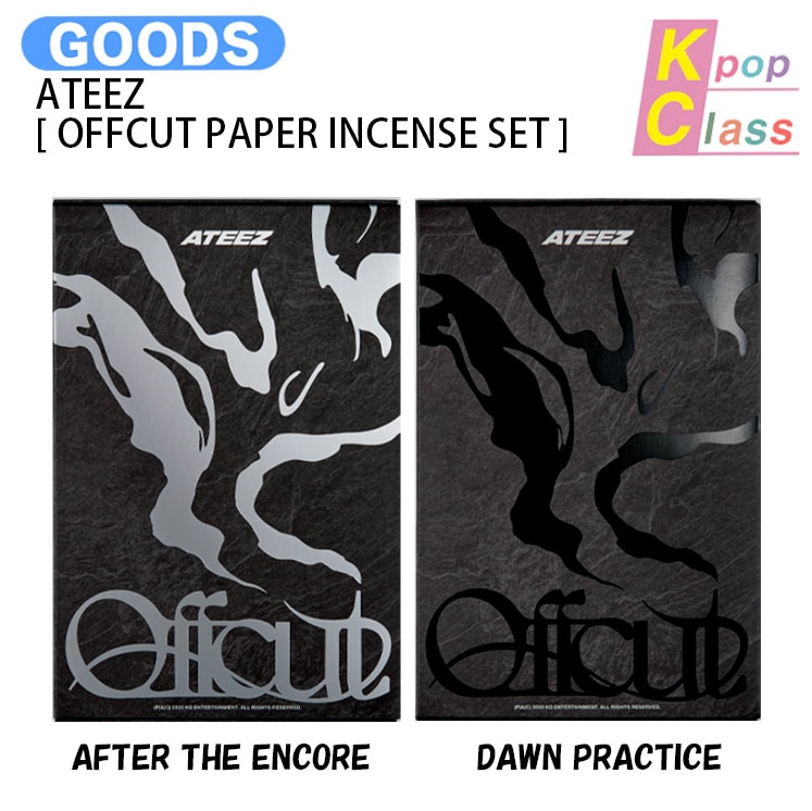 国内発送 [フォトカード付] ATEEZ [ OFFCUT PAPER INCENSE SET ] / 公式グッズ / 予約商品