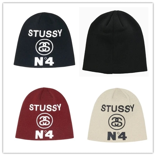 ニット帽 STUSSY SKULLCAP NUMBER 4 CAP　stussy beanie ビーニー 帽子 ニットキャップ メンズ男性用1321230 USAモデル