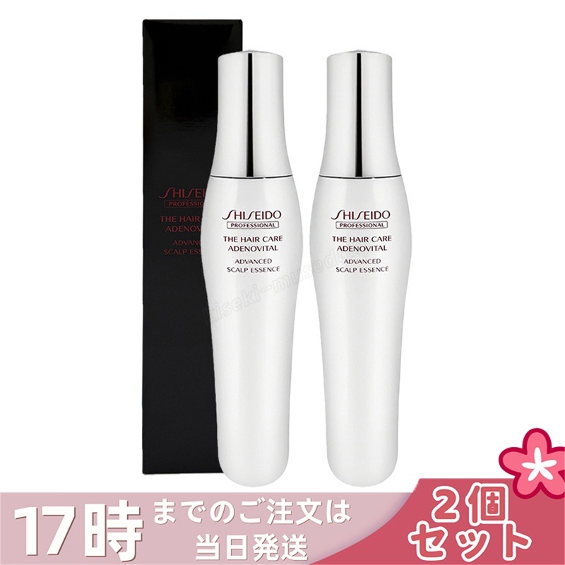 【2本セット】資生堂 ザ・ヘアケア アデノバイタル アドバンス GPスカルプエッセンス ヘアトニック 育毛剤 180ml 医薬部外品 薬用育毛エッセンス 頭皮エッセンス 頭皮用化粧水 薄毛 スカルプケ