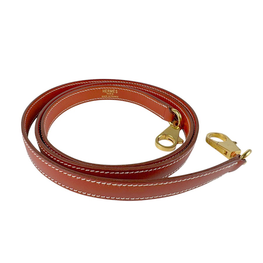 エルメス HERMES ショルダーストラップ ケリー用 ボリード用 バレニア ゴールド ゴールド ユニセックス z4267