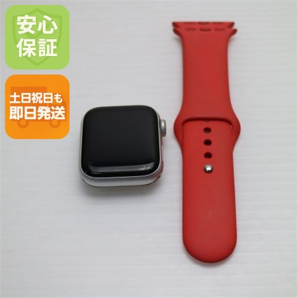 良品中古 Apple Watch SE（第2世代） 40mm GPS+Cellular セルラー シルバー スマホ 中古土日祝発送OK 即日発送　　 113
