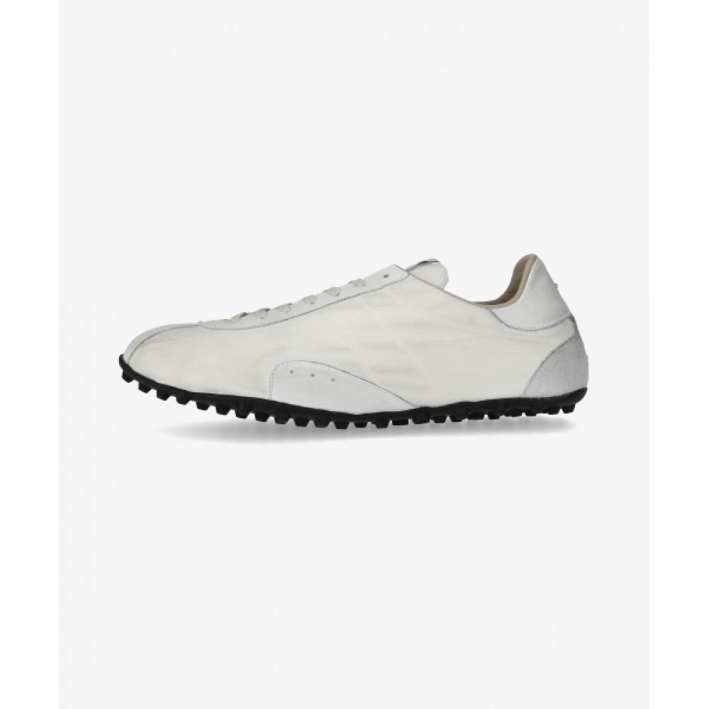 メゾンマルジェラスプリンターロートップスニーカー-ホワイト:バーチホワイト/S57WS0509P8190HA777