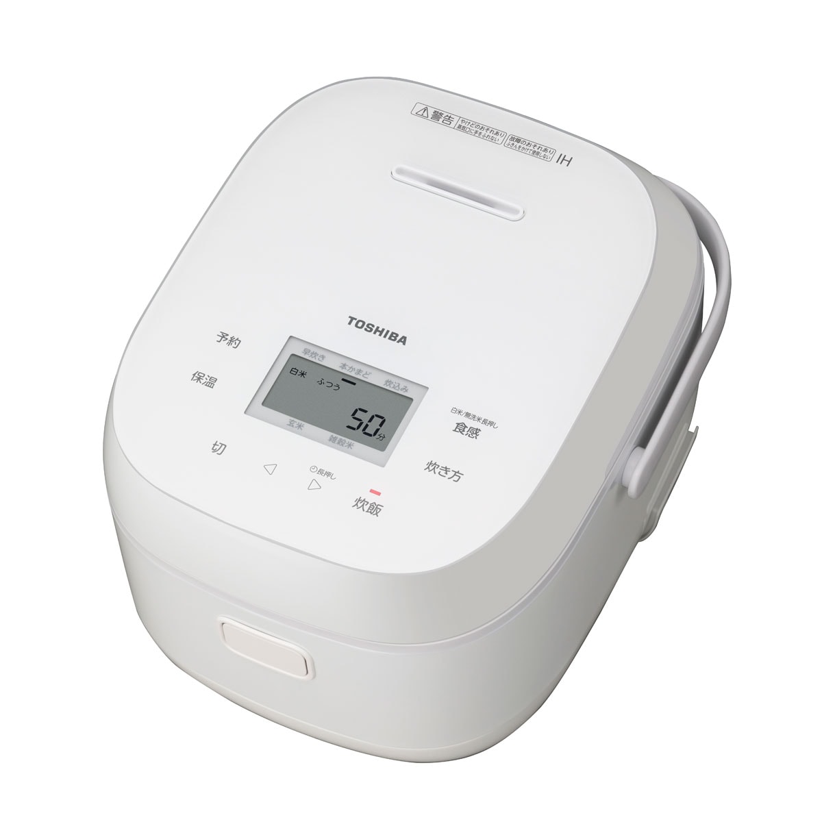 東芝 RC-10BHW-W IHジャー炊飯器（5.5合炊き） ホワイト RC10BHWW 15,464円