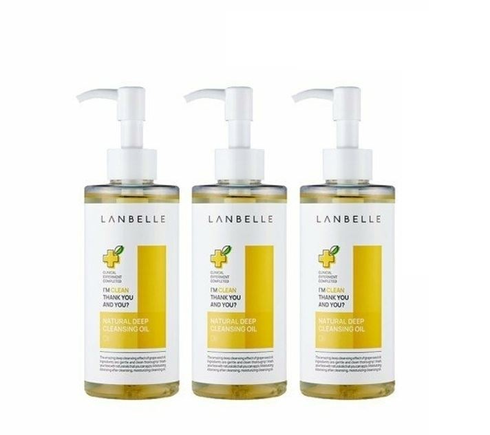 [1+1+1] ナチュラルディープクレンジングオイル 200ml /LanBelle