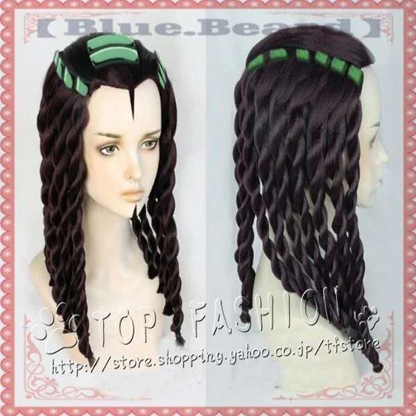 ジョジョの奇妙な冒険 Part6 ストーンオーシャン エルメェス・コステロ 高品質耐熱 ウィッグ ネット付き cosplay wig かつら小物 専用 仮装用 変装用