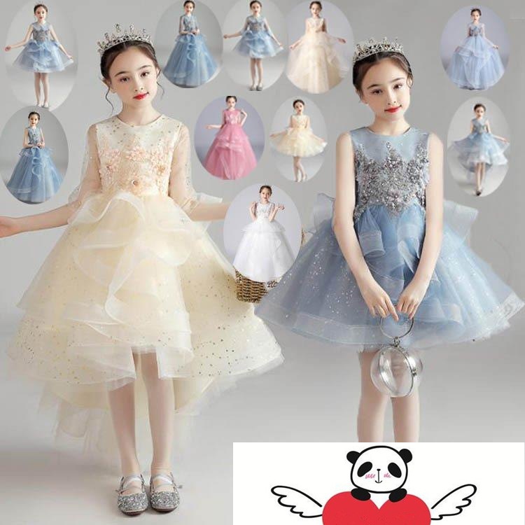 子供ドレス 女の子 花 チュール ワンピース ロング/ショート ジュニアドレス 演奏会 結婚式 七五三 入学式子ども ドレス フォーマル 七五三 ピアノ発表会