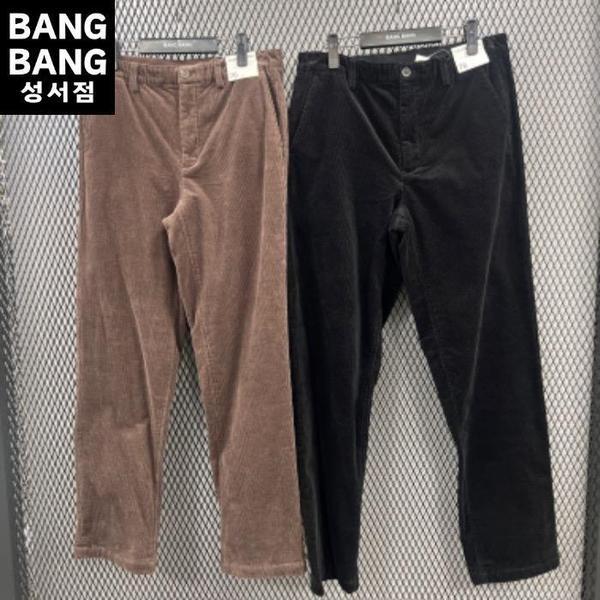 HC04 秋冬メンズ起毛 コーデュロイストレッチコットンパンツ 快適なストレートフィット インナーバンド ゴールデンパンツ (S42854243)