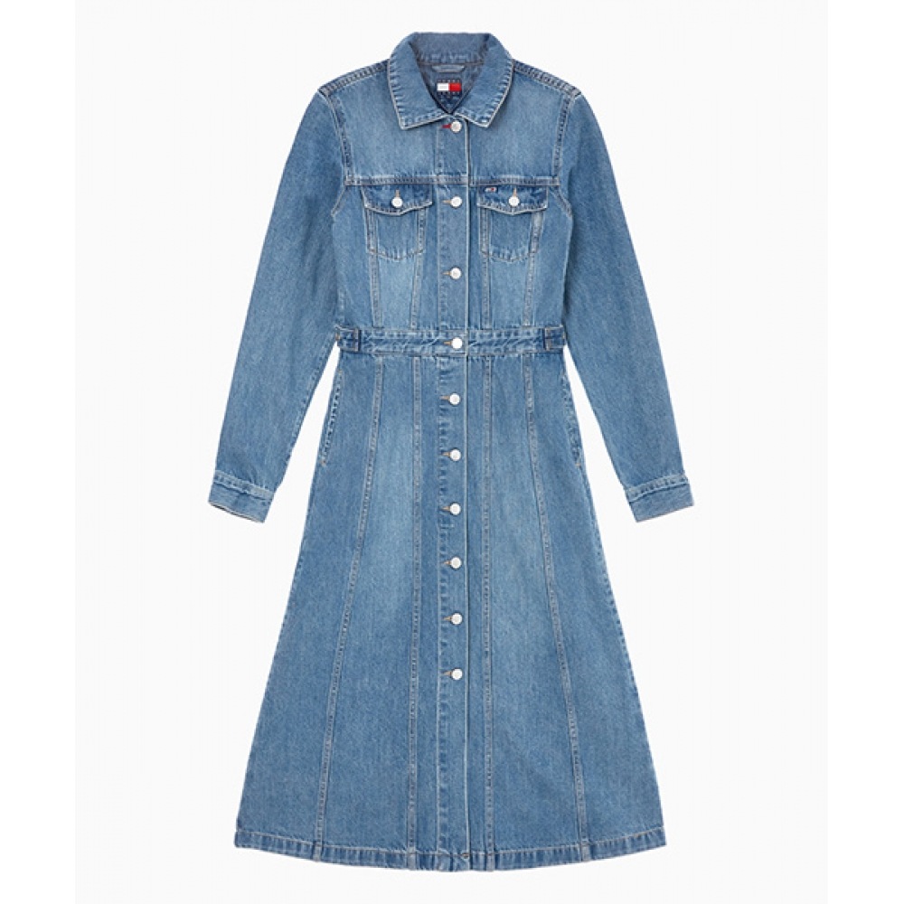 トミージーンズマキシドレスジャケット (T32F0WOP11TWT21A4)