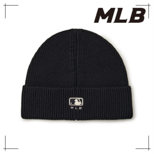 MLB公式正規品 ニット帽子 ネコ耳 Candy Mid Beanie NY (Black)