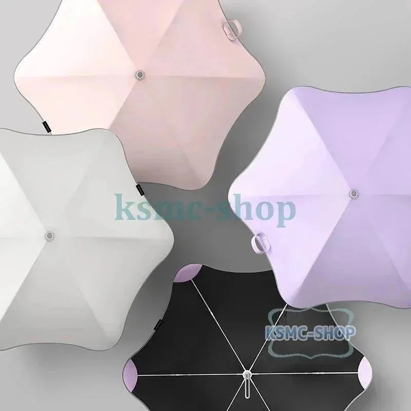 【まとめ買い価格 10セット1配送】長傘 レディース無地 長柄 遮光 遮熱 UVカット花型 紫外線対策 長傘 日傘 雨傘 晴雨兼用 可愛