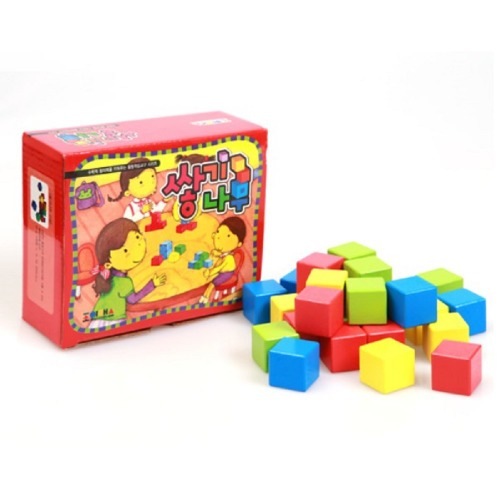 ジョイマス積み木教区(原木4色60個) 学校幼稚園教区数学的創造力思考力問題解決能力