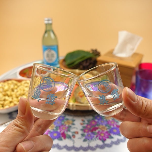 Qoo10] 眞露 【韓国眞露】公式グッズ グラス 2Pセッ