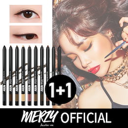 【MERZY】💕1+1 💕ジェルアイライナー / 韓国で話題のアイライナー / 絶対に落ちない/ コスパ最高 / 韓国コスメ / リップ / 口紅 / アイライナー
