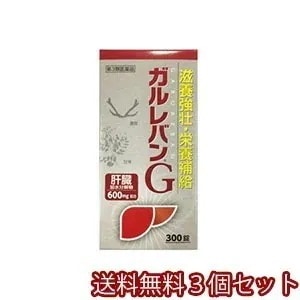 【第3類医薬品】ガルレバンG 300錠3個セット