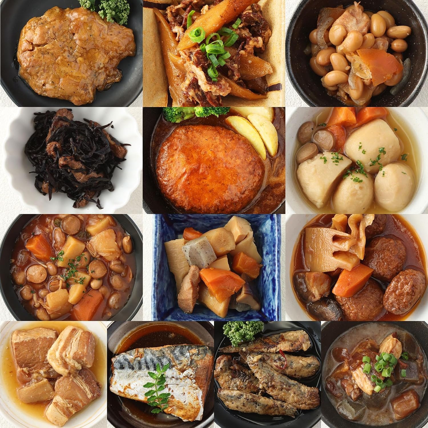 【13品目セットA】 レトルト おかず 惣菜 詰め合わせ 非常食 備蓄 長期保存 仕送り 時短調理 無添加 常温保存 [常温備食生活 うちのや]