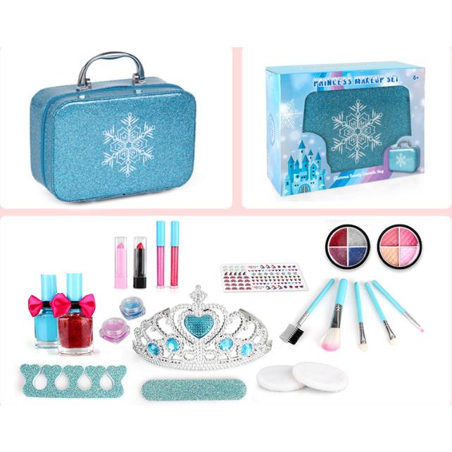 【新品】子供メイクアップセット キッズ用メイクアップボックスおままごと ごっこ遊び 姫系お化粧セット 化粧箱付き お誕生日プレゼント 4,859円