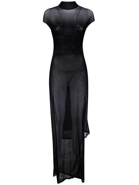 JEAN PAUL GAULTIER Women Long Skirts 25 03 W DR046 M001 00 BLACK