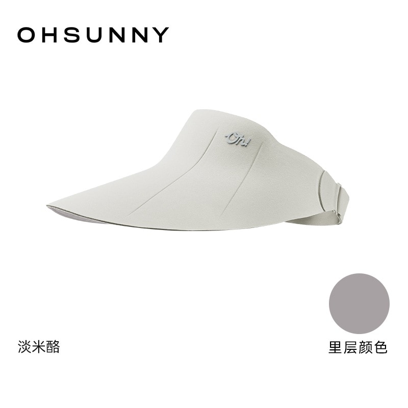 ohsunny日焼け止め帽子女性春夏屋外太陽帽子紫外線防止日除け空屋根大庇ケーキ帽子