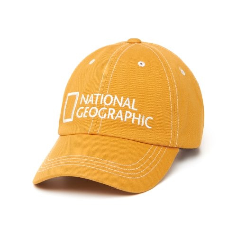 ナショナルジオグラフィック (ナショナルジオグラフィック) N223AHA560 コットンステッチボールキャップマスタード