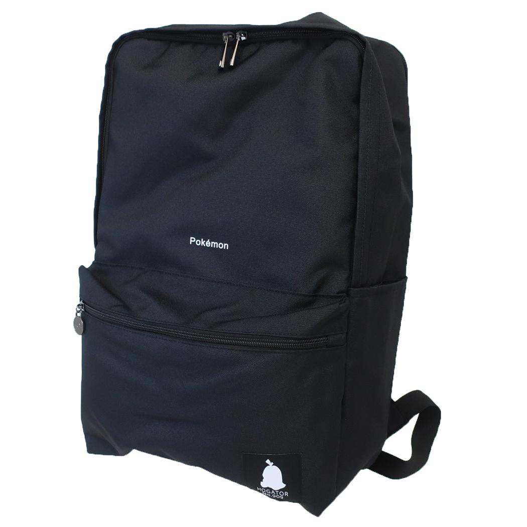 ポケットモンスター デイパック カジュアルスクエアリュック クロ ホゲータ ポケモン キャラクター