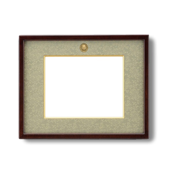 日本製 叙勲額 フレーム 位記サイズ 297×209mm 化粧箱/黄袋入り 位記額 フレーム 額縁 額