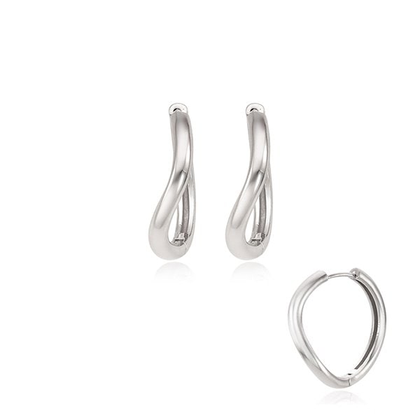 シルバーリングイヤリング SC1352