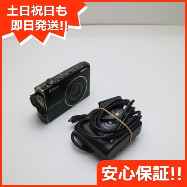 良品COOLPIX S640 ディープブラック Nikon デジカメ 234