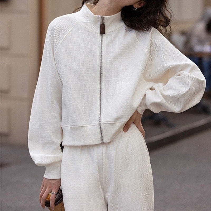 アウター+ズボン2点セットレディース春秋おしゃれ気質セット通勤韓国ファッションセットアップ