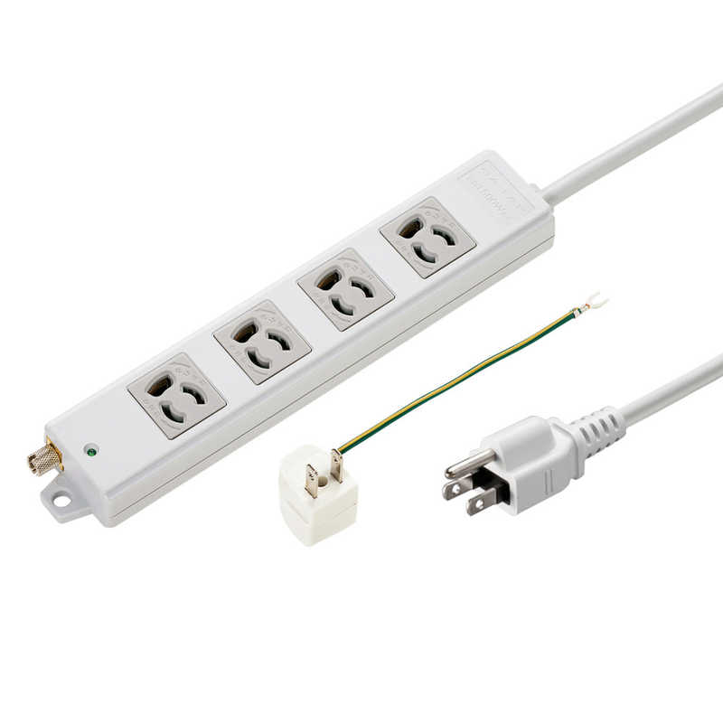 サンワサプライ　抜け止めタップ 　TAP-5431MGN2-10