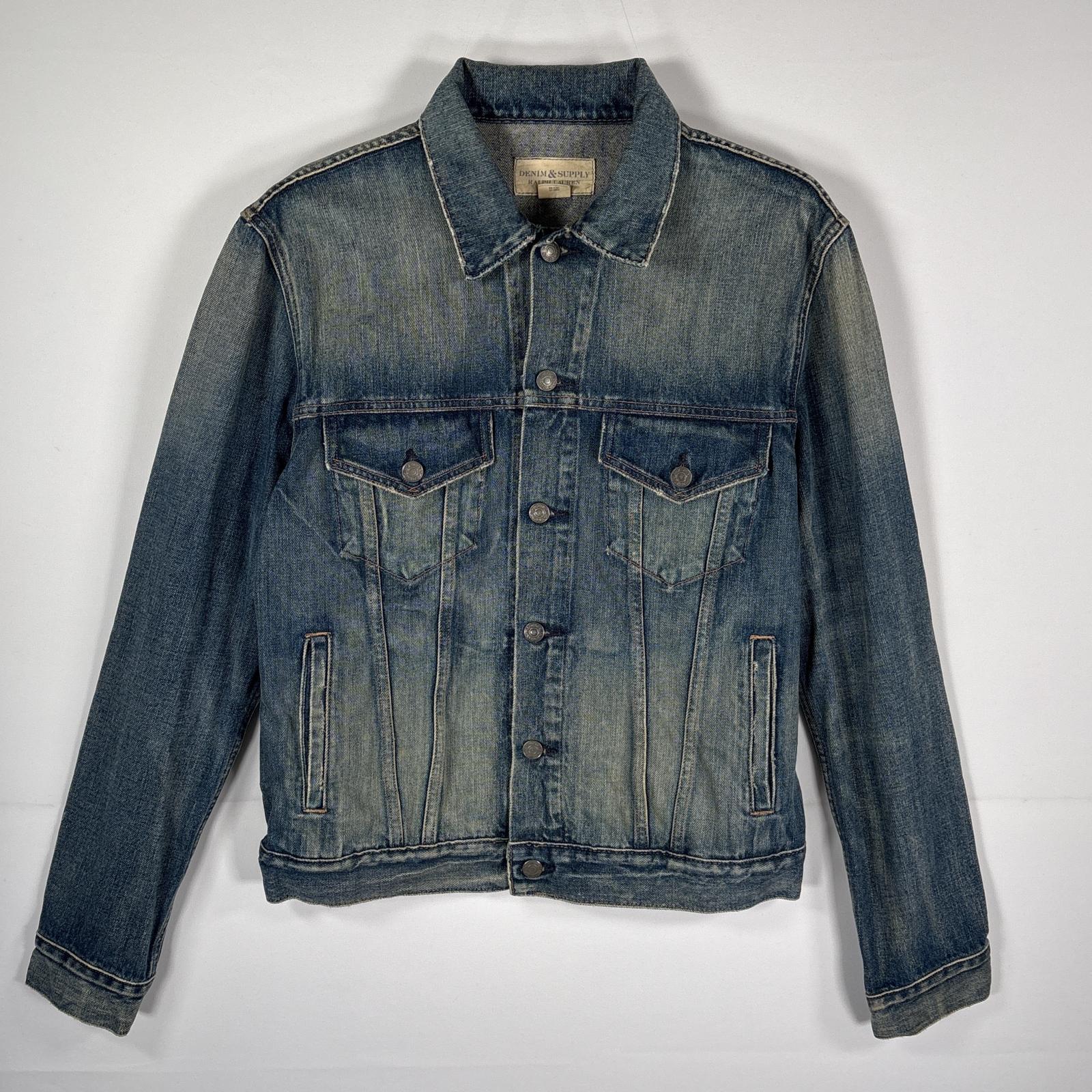 古着 デニムアンドサプライ DENIM&SUPPLY デニム デニムジャケット ラルフローレン Gジャン ブルーデニム M ブルー系 メンズ