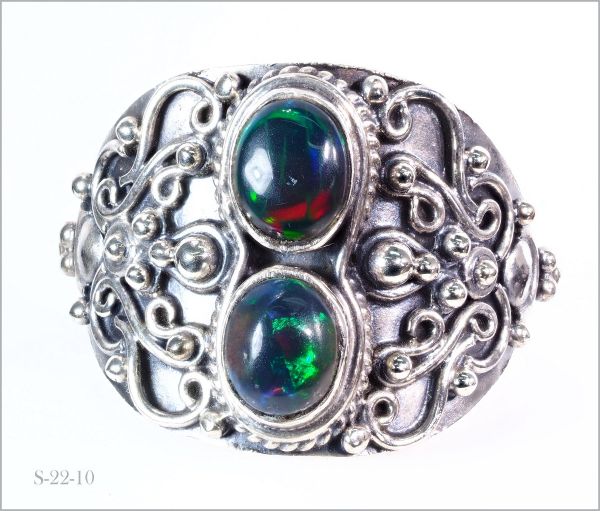 希少 天然 オパール リング 指輪 No.S-22-10 プレゼント 高 7,300円