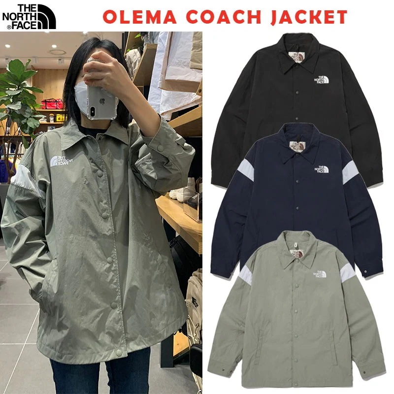 韓国正規品保証 関税負担なし NJ3BP09J OLEMA COACH JACKETデイリー 基本 着装 男子 女子 人気 韓国 ファッション 男女共用 アウトドア