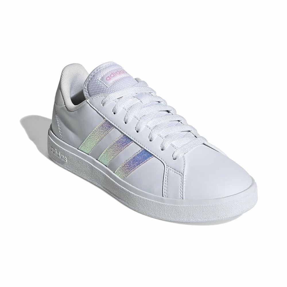 GRANDCOURT BASE 2.0 W スニーカー レディース 女性 コートスニーカー クラシックスニーカー ジュニア シューズ 紐 大きいサイズ IG6374 JR9308