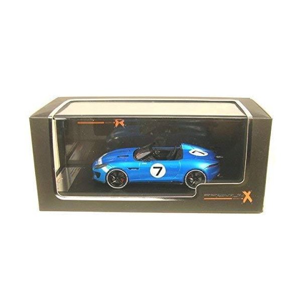 IXOJaguar F-Type Premium-X Project 7-2015Car Collectible， pr0483， Blue Metal 並行輸入品