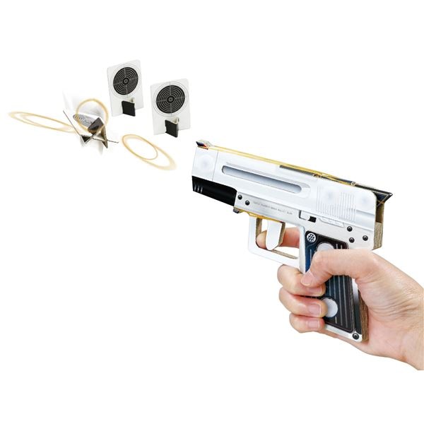 （まとめ）3連射ハンドガンクラフト (×10個セット)