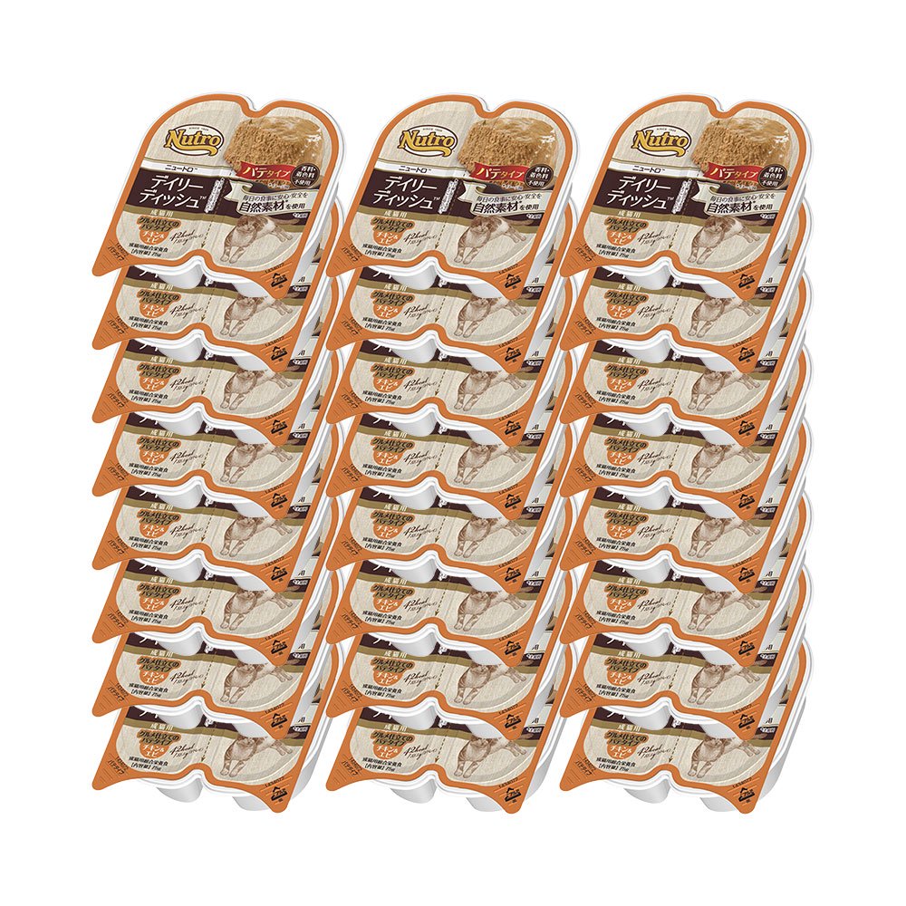 猫　キャット　デイリー　ディッシュ　成猫以上用　チキン＆エビ　パテタイプ　トレイ　７５ｇX２４個　ＣＲＣ35―20―48―00―00